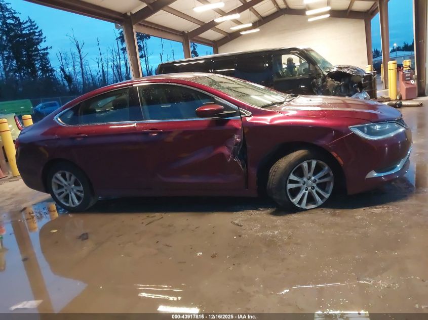 2016 Chrysler 200 Limited VIN: 1C3CCCAB3GN143273 Lot: 43917816