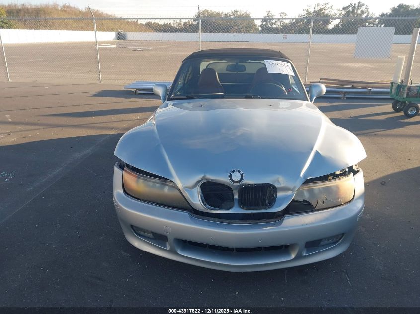 1996 BMW Z3 1.9 VIN: 4USCH7320TLB71083 Lot: 43917822