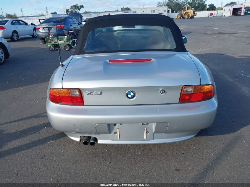 1996 BMW Z3 1.9 VIN: 4USCH7320TLB71083 Lot: 43917822