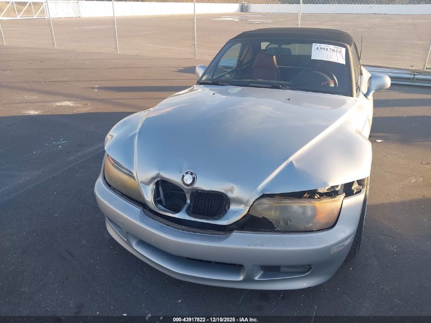 1996 BMW Z3 1.9 VIN: 4USCH7320TLB71083 Lot: 43917822