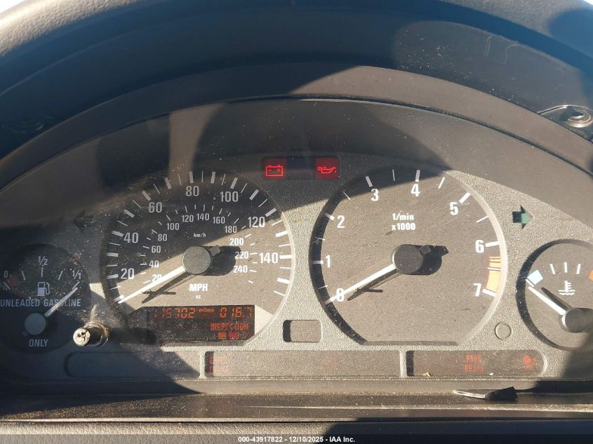 1996 BMW Z3 1.9 VIN: 4USCH7320TLB71083 Lot: 43917822