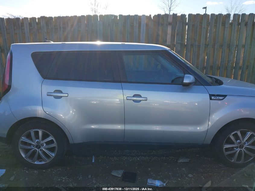 2018 Kia Soul + VIN: KNDJP3A5XJ7524650 Lot: 43917838