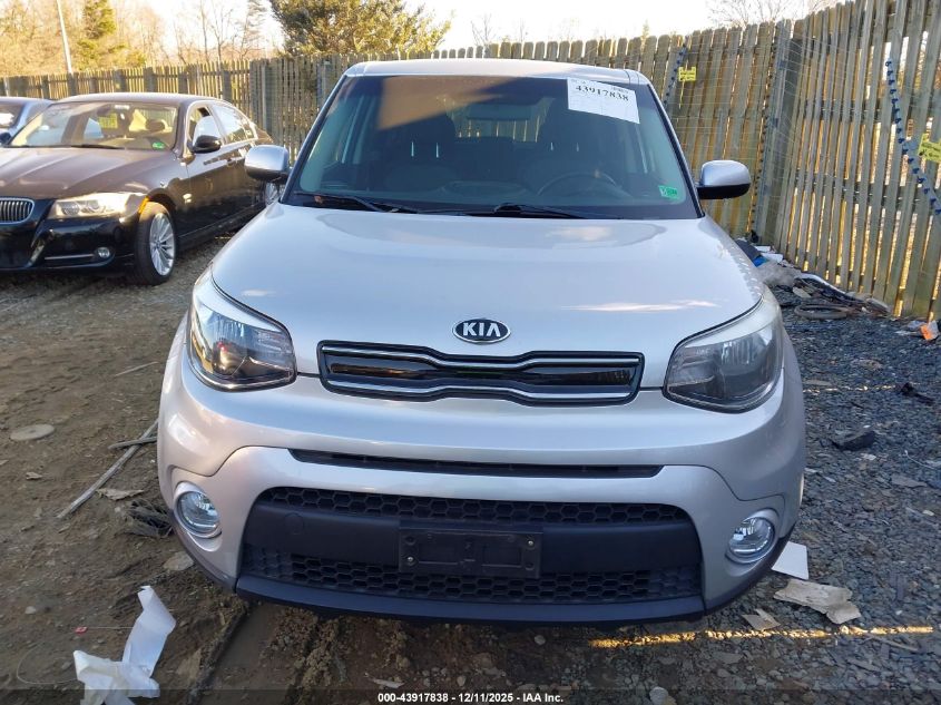 2018 Kia Soul + VIN: KNDJP3A5XJ7524650 Lot: 43917838