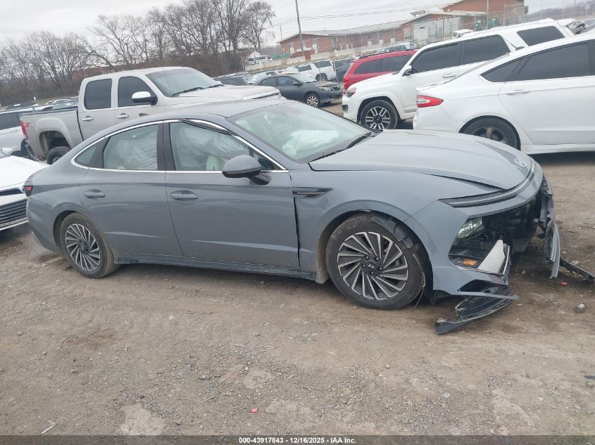 2024 Hyundai Sonata Hybrid Sel VIN: KMHL34JJ0RA092605 Lot: 43917843