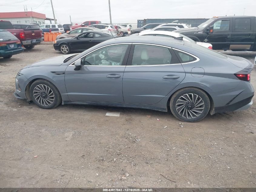 2024 Hyundai Sonata Hybrid Sel VIN: KMHL34JJ0RA092605 Lot: 43917843