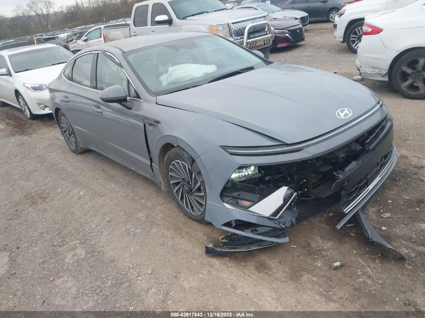 2024 Hyundai Sonata Hybrid Sel VIN: KMHL34JJ0RA092605 Lot: 43917843