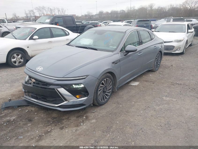 2024 Hyundai Sonata Hybrid Sel VIN: KMHL34JJ0RA092605 Lot: 43917843