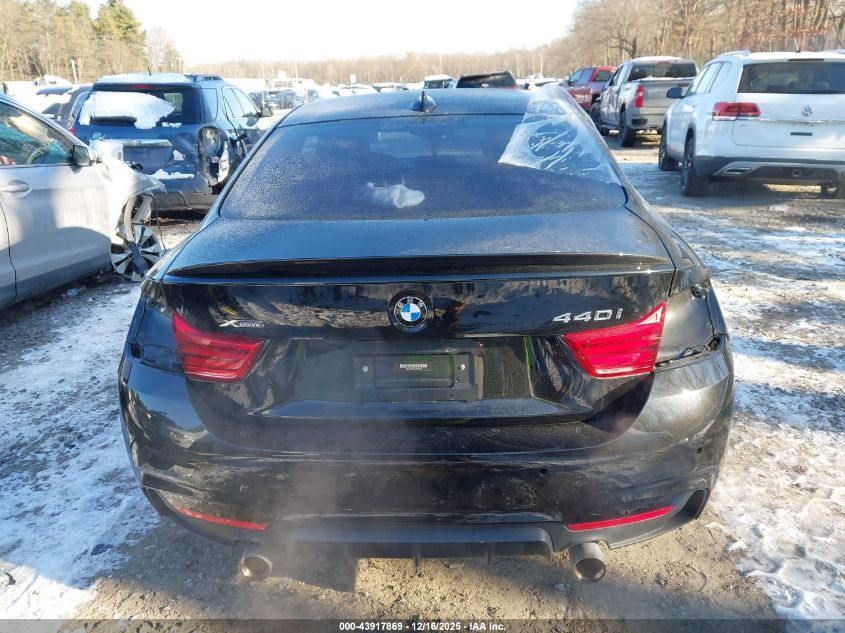 2018 BMW 440I xDrive VIN: WBA4W9C55JAF93832 Lot: 43917869