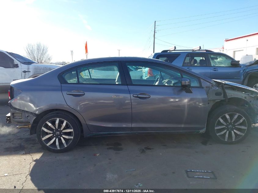 2015 Honda Civic Ex-L VIN: 19XFB2F90FE289595 Lot: 43917874