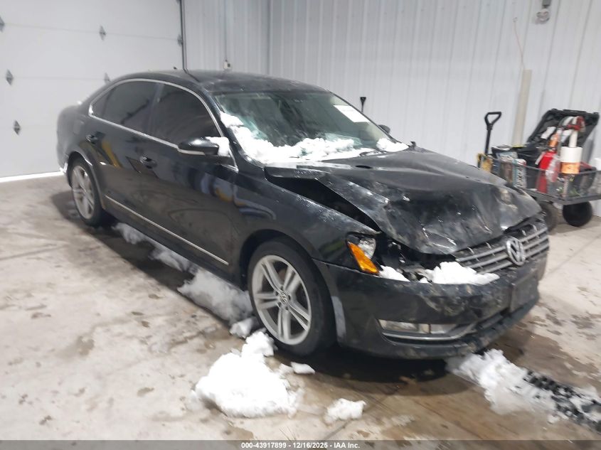 2013 Volkswagen Passat 2.0L Tdi Se VIN: 1VWBN7A34DC064975 Lot: 43917899