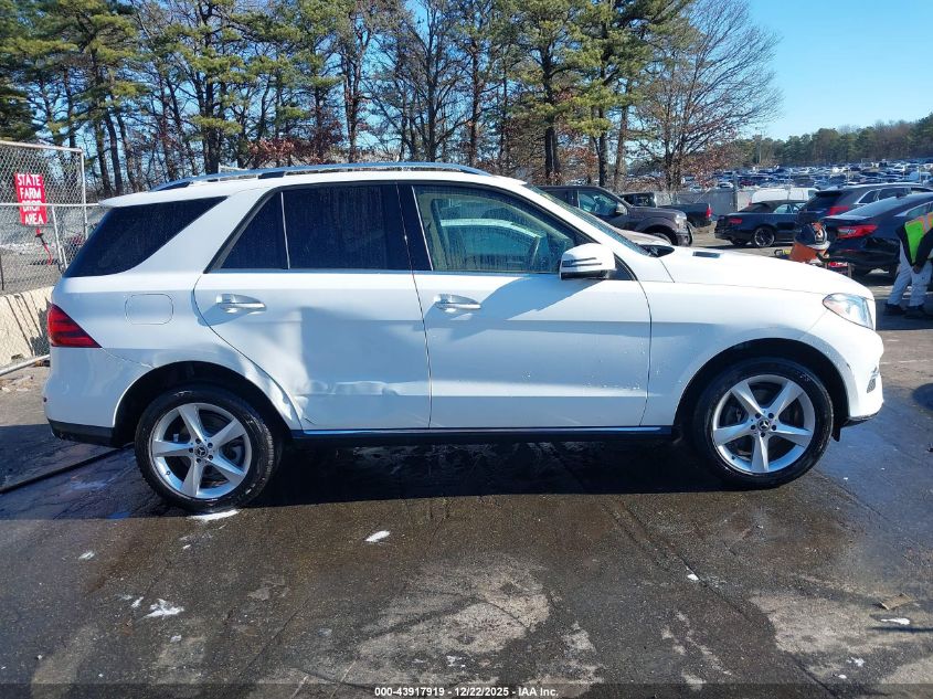 2018 Mercedes-Benz Gle 350 4Matic VIN: 4JGDA5HB9JB150501 Lot: 43917919