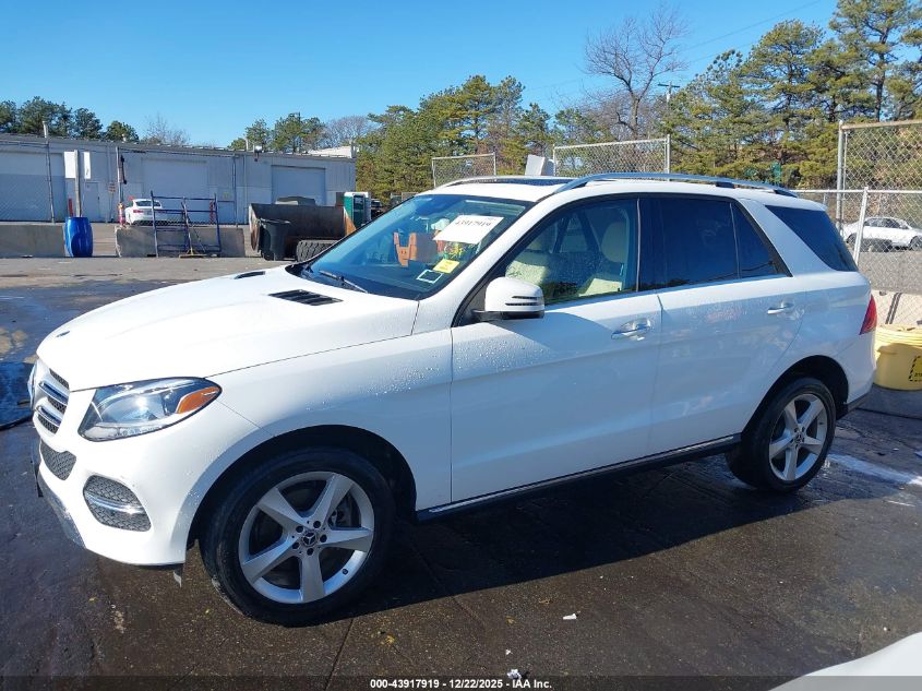 2018 Mercedes-Benz Gle 350 4Matic VIN: 4JGDA5HB9JB150501 Lot: 43917919