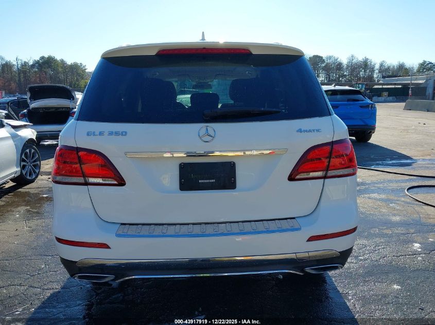2018 Mercedes-Benz Gle 350 4Matic VIN: 4JGDA5HB9JB150501 Lot: 43917919