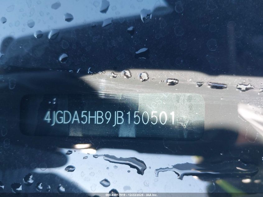 2018 Mercedes-Benz Gle 350 4Matic VIN: 4JGDA5HB9JB150501 Lot: 43917919