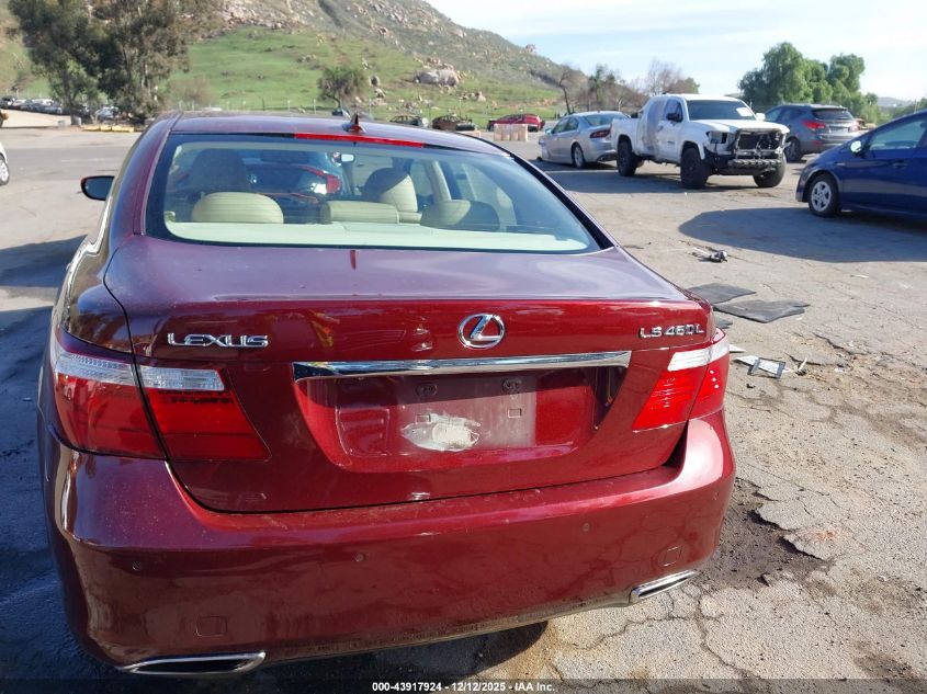 2008 Lexus Ls 460 L VIN: JTHGL46F285026203 Lot: 43917924
