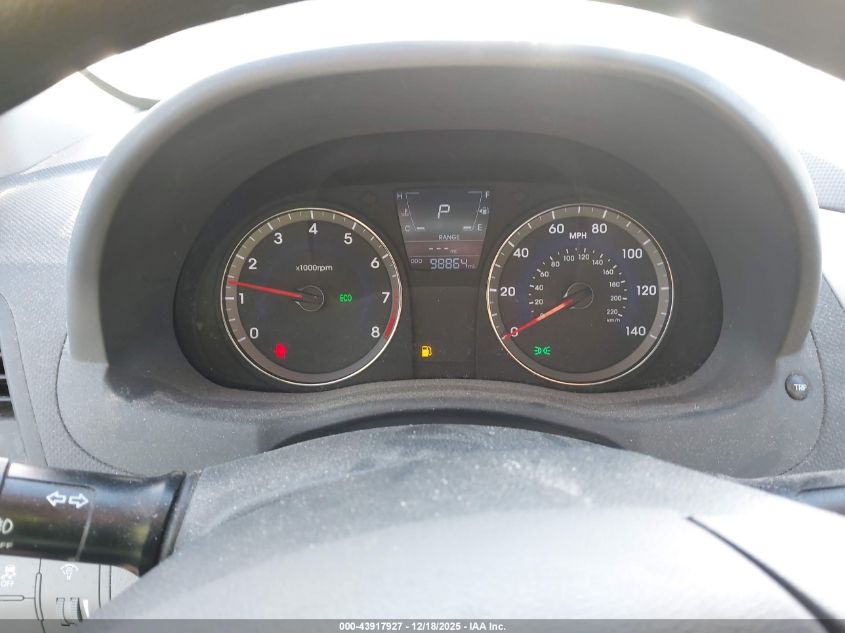 2013 Hyundai Accent Gls VIN: KMHCU4AE8DU424944 Lot: 43917927