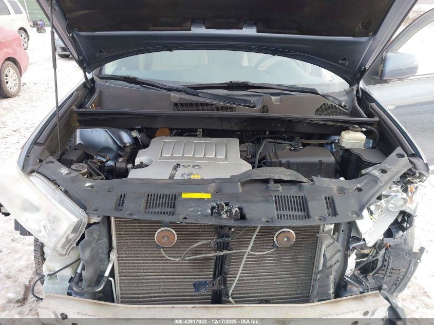 2013 Toyota Highlander Limited V6 VIN: 5TDDK3EH6DS182740 Lot: 43917932