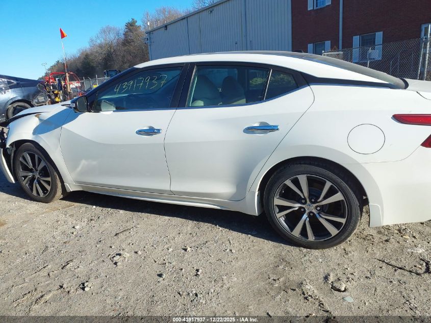 2017 Nissan Maxima 3.5 Platinum VIN: 1N4AA6AP5HC366066 Lot: 43917937