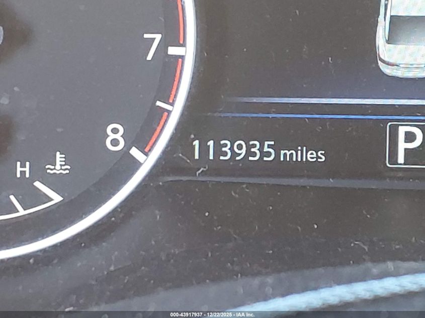 2017 Nissan Maxima 3.5 Platinum VIN: 1N4AA6AP5HC366066 Lot: 43917937