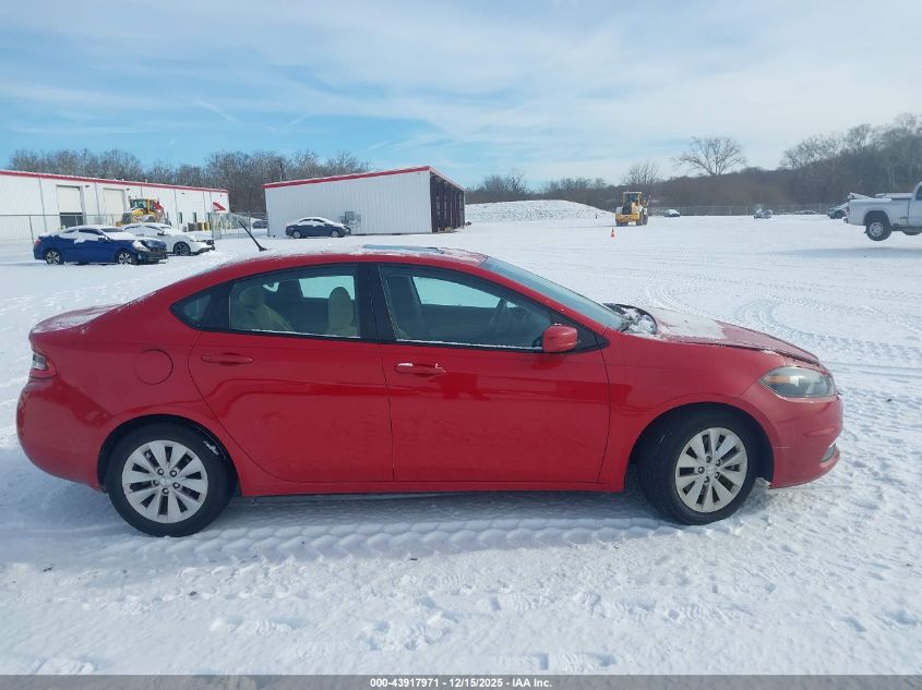 2014 Dodge Dart Sxt VIN: 1C3CDFBB6ED668974 Lot: 43917971