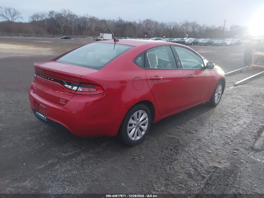 Vin: 1c3cdfbb6ed668974, lot: 44413579, dodge dart sxt 20144