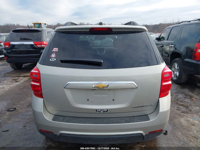 2016 Chevrolet Equinox Lt VIN: 2GNALCEK0G1161834 Lot: 43917982