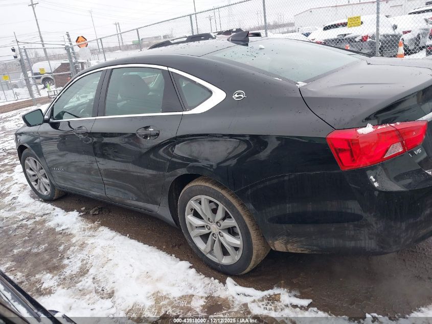 2017 Chevrolet Impala 1Lt VIN: 2G1105S31H9154199 Lot: 43918000