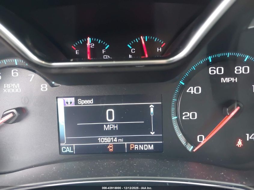 2017 Chevrolet Impala 1Lt VIN: 2G1105S31H9154199 Lot: 43918000