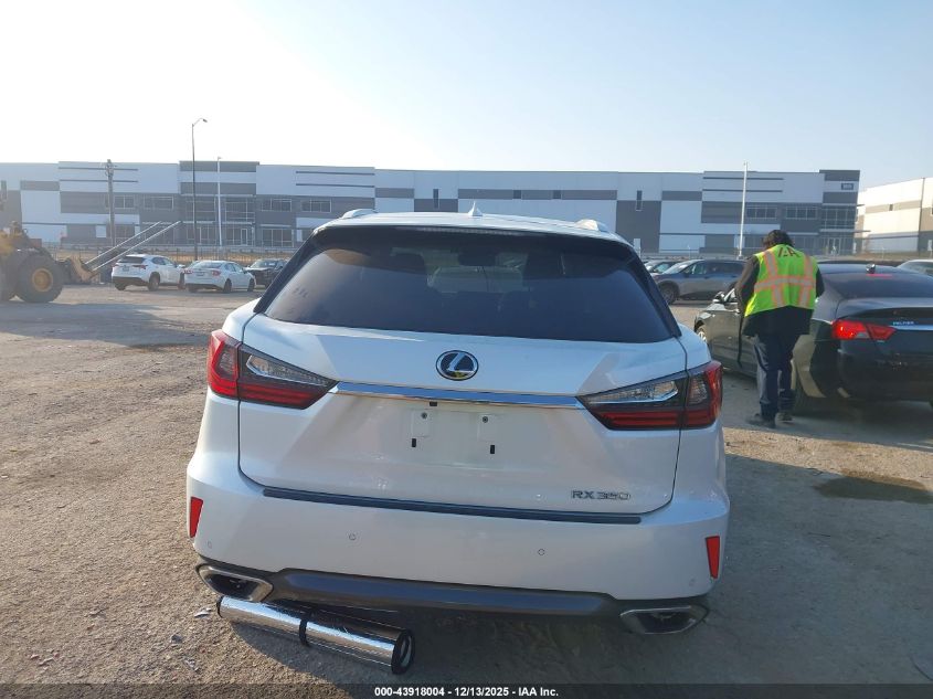 2018 Lexus Rx 350 VIN: 2T2ZZMCA5JC101739 Lot: 43918004