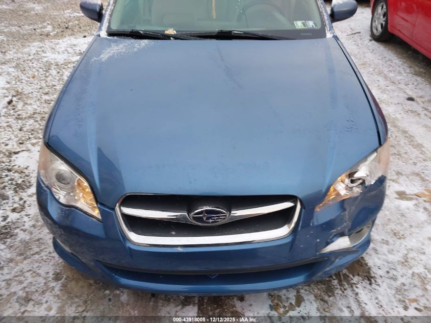 2008 Subaru Legacy 2.5I Limited VIN: 4S3BL626287206606 Lot: 43918005
