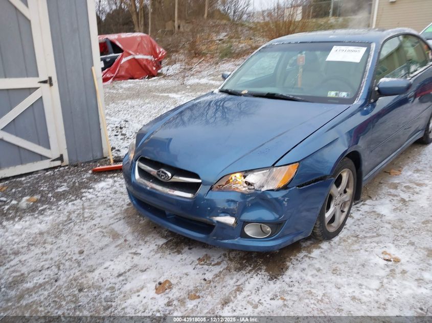 2008 Subaru Legacy 2.5I Limited VIN: 4S3BL626287206606 Lot: 43918005