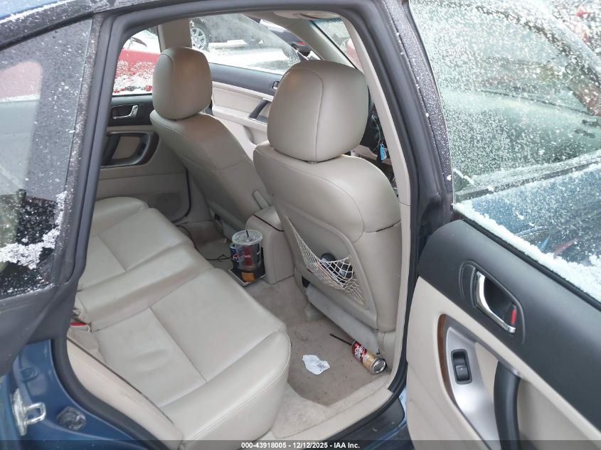 2008 Subaru Legacy 2.5I Limited VIN: 4S3BL626287206606 Lot: 43918005