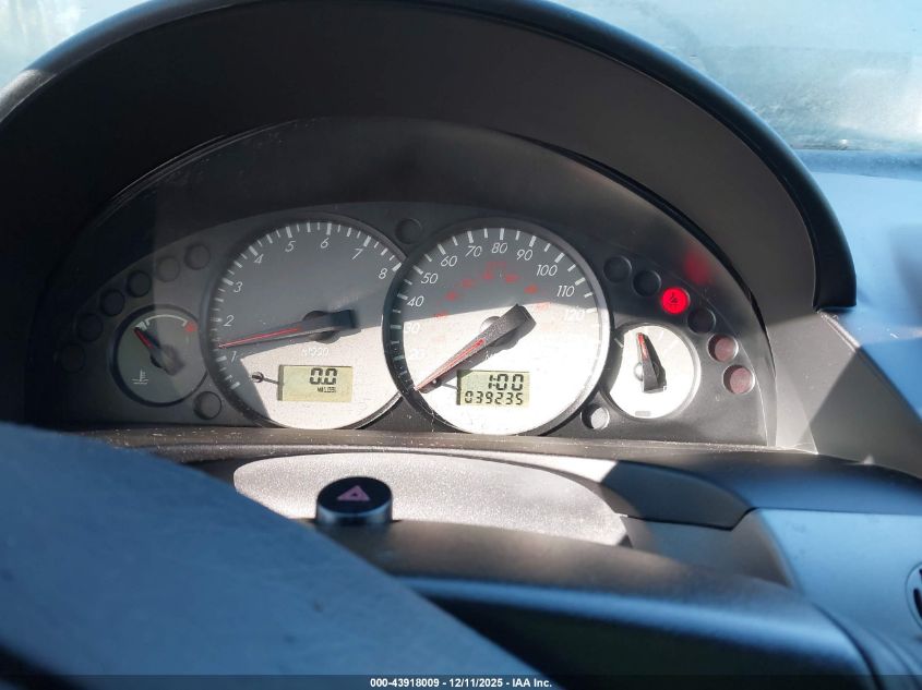 2000 Mercury Cougar V6 VIN: 1ZWFT61L1Y5618271 Lot: 43918009