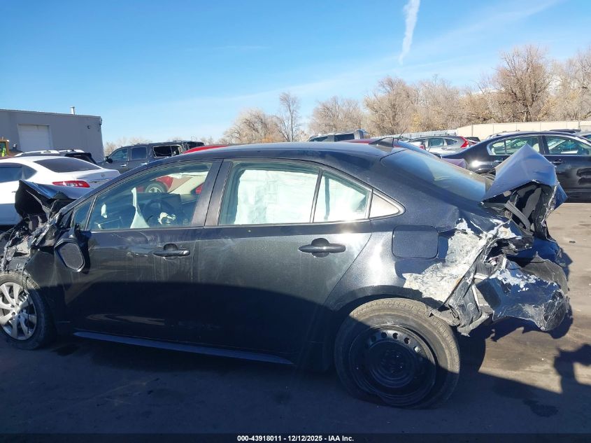 2022 Toyota Corolla Le VIN: JTDEPMAE6NJ224569 Lot: 43918011