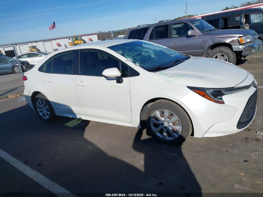 2020 Toyota Corolla Le VIN: JTDEPRAE1LJ098597 Lot: 43918024