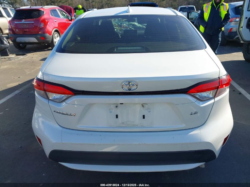 2020 Toyota Corolla Le VIN: JTDEPRAE1LJ098597 Lot: 43918024