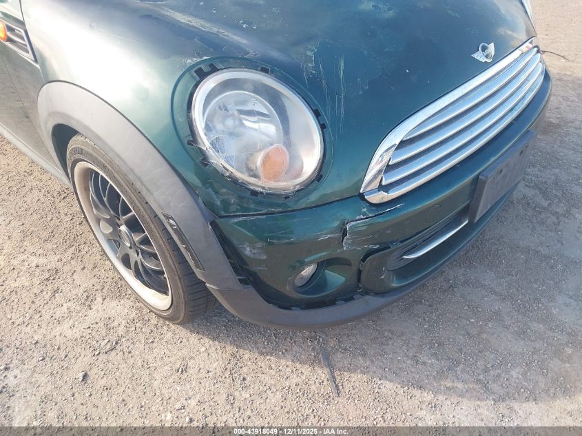 2012 Mini Cooper VIN: WMWSU3C52CT255254 Lot: 43918049