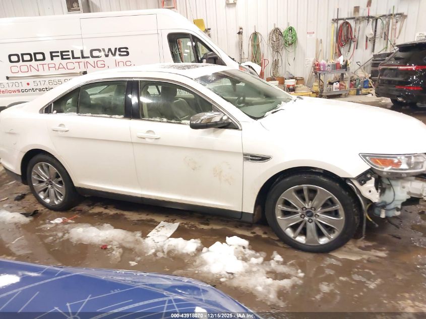 2010 Ford Taurus Limited VIN: 1FAHP2JW1AG168385 Lot: 43918070