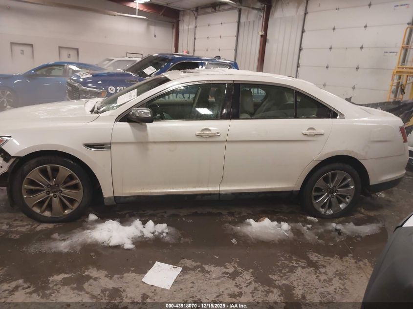 2010 Ford Taurus Limited VIN: 1FAHP2JW1AG168385 Lot: 43918070