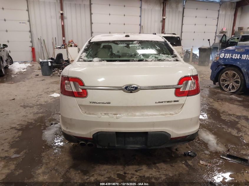 2010 Ford Taurus Limited VIN: 1FAHP2JW1AG168385 Lot: 43918070