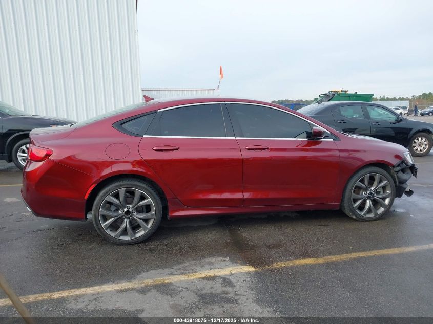 2015 Chrysler 200 S VIN: 1C3CCCBGXFN516835 Lot: 43918075