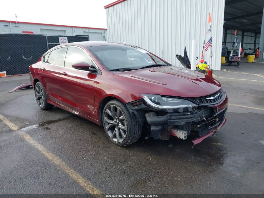 2015 Chrysler 200 S VIN: 1C3CCCBGXFN516835 Lot: 43918075