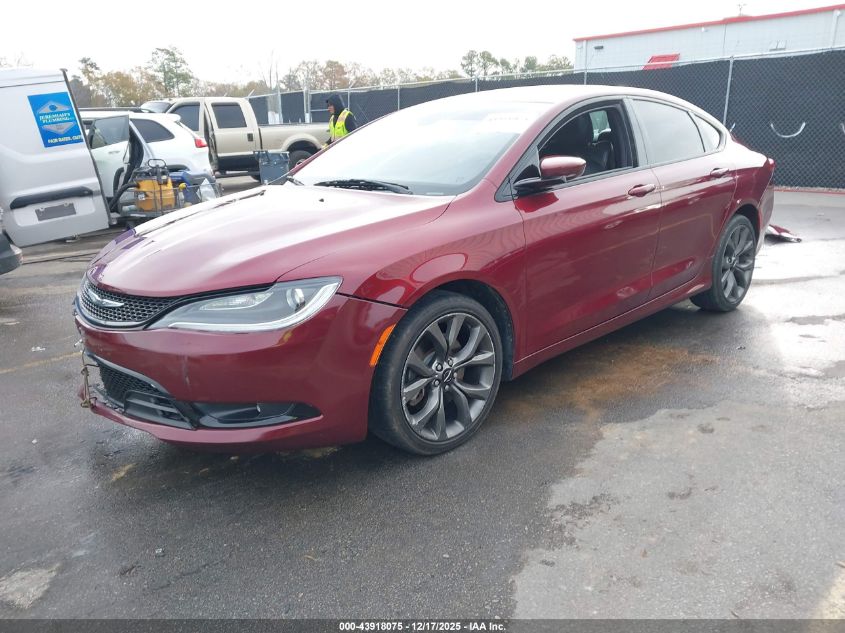 2015 Chrysler 200 S VIN: 1C3CCCBGXFN516835 Lot: 43918075