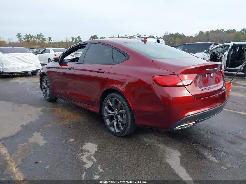 2015 Chrysler 200 S VIN: 1C3CCCBGXFN516835 Lot: 43918075