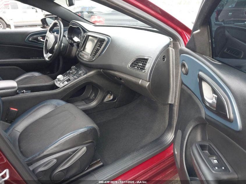 2015 Chrysler 200 S VIN: 1C3CCCBGXFN516835 Lot: 43918075