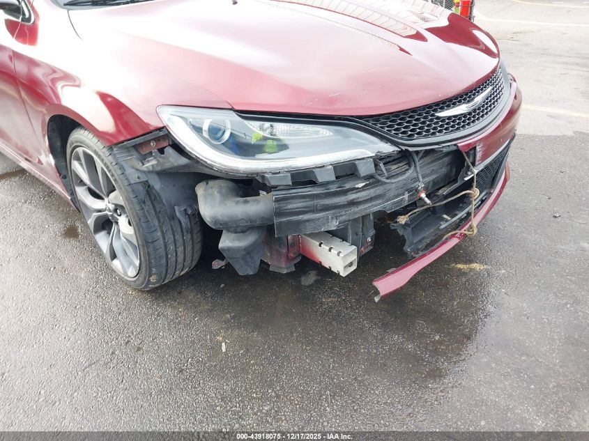 2015 Chrysler 200 S VIN: 1C3CCCBGXFN516835 Lot: 43918075