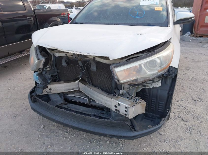 2015 Toyota Highlander Le VIN: 5TDZARFH7FS015266 Lot: 43918109