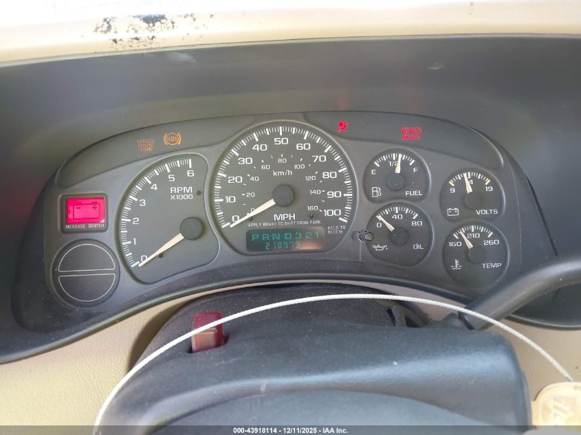 2002 Chevrolet Silverado 1500 Ls VIN: 2GCEC19VX21165434 Lot: 43918114