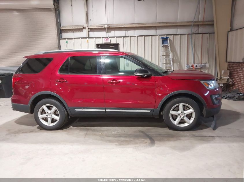 2016 Ford Explorer Xlt VIN: 1FM5K8D80GGA82341 Lot: 43918122
