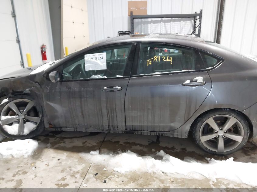 2015 Dodge Dart Gt VIN: 1C3CDFEB5FD277117 Lot: 43918124